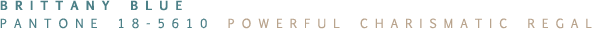 BRITTANY BLUE